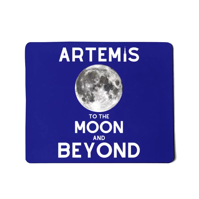 Artemis 1 SLS Rocket Launch Mission To The Moon And Beyond Mousepad