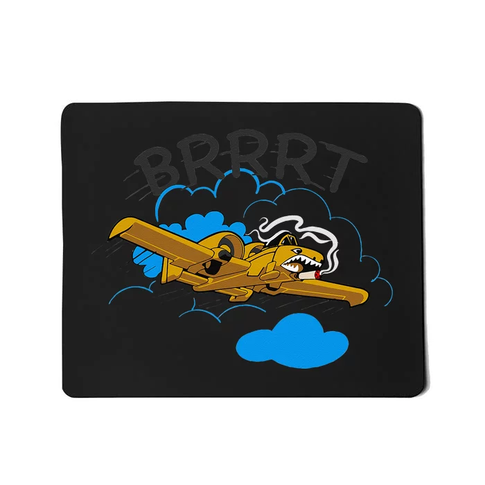 A 10 Thunderbolt Warthog Airplane Mousepad