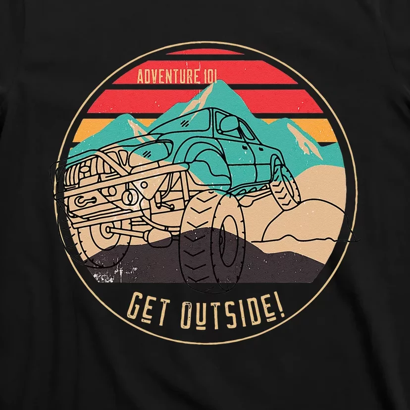 Adventure 101 Tacoma into the great outdoors Overland. T-Shirt