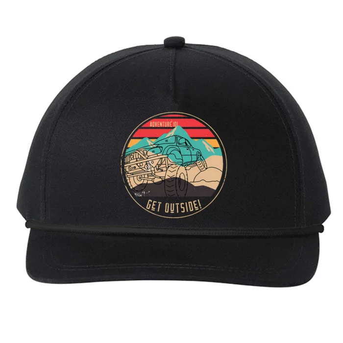 Adventure 101 Tacoma into the great outdoors Overland. Snapback Five-Panel Rope Hat