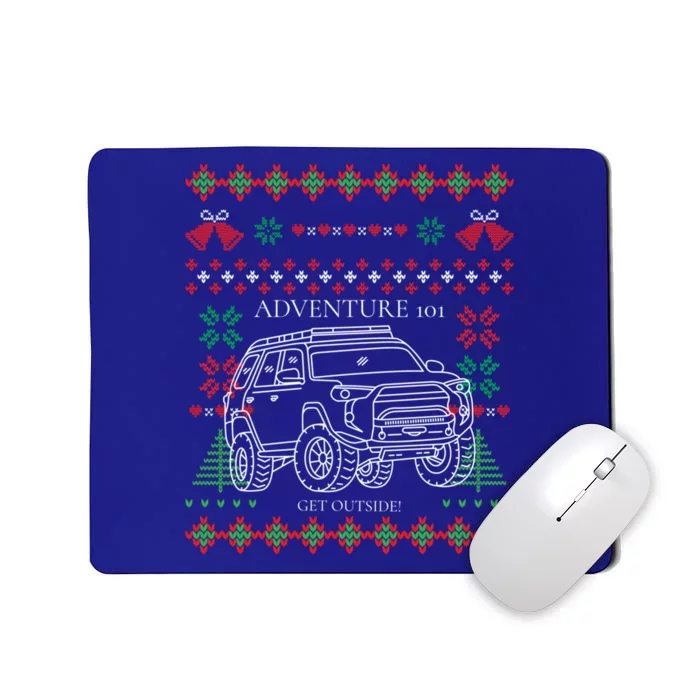 Adventure 101 Ugly Christmas 4runner Surf Gift Mousepad