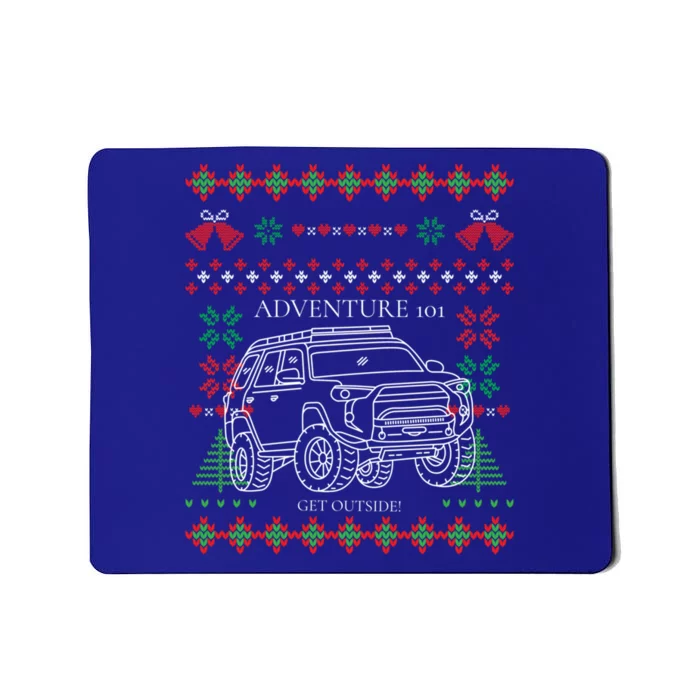 Adventure 101 Ugly Christmas 4runner Surf Gift Mousepad