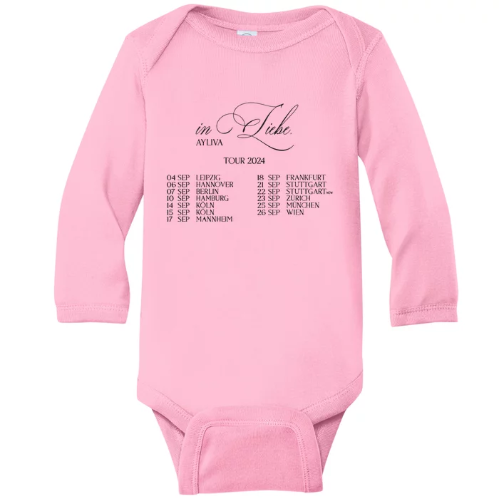 Ayliva 2024 Baby Long Sleeve Bodysuit