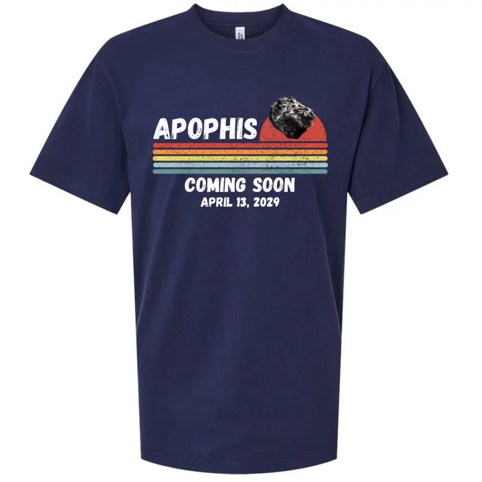 Apophis 2029 Asteroid 99942 Apophis April 13 2029 Comet Meteor Funny Space Humor Sueded Cloud Jersey T-Shirt