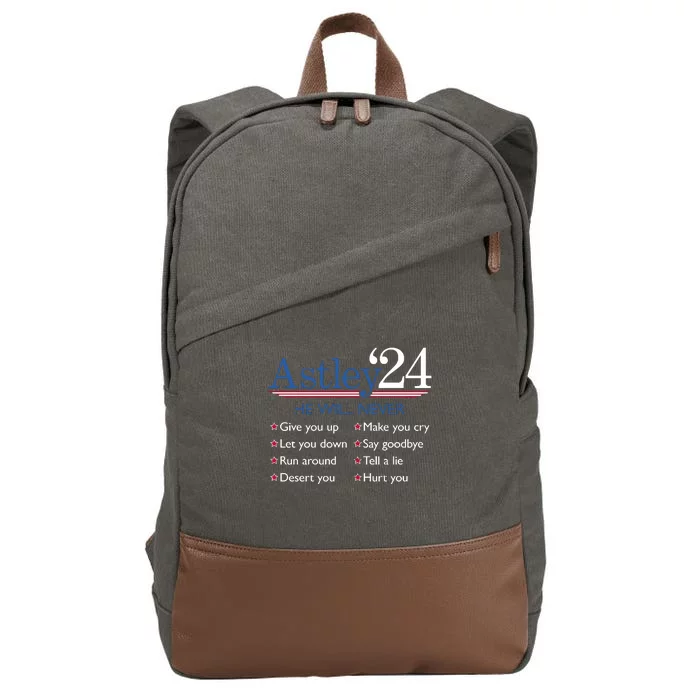 Astley 2024 Cotton Canvas Backpack