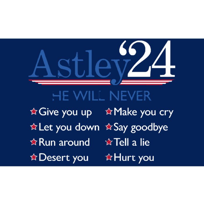 Astley 2024 Bumper Sticker