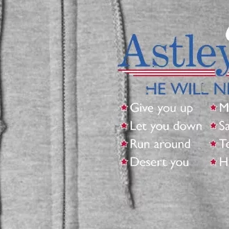 Astley 2024 Full Zip Hoodie