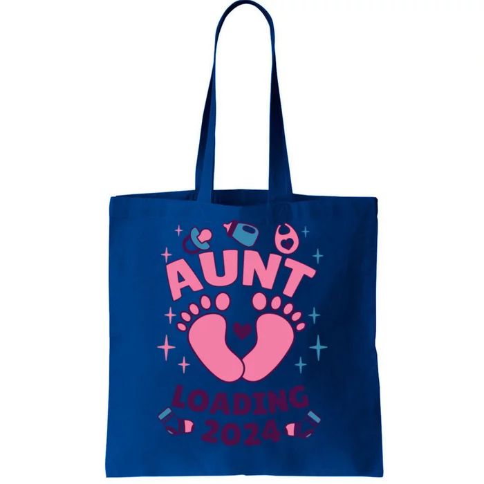 Aunt 2024 Aunt To Be Aunts Niece 2024 Aunt Loading Great Gift Tote Bag