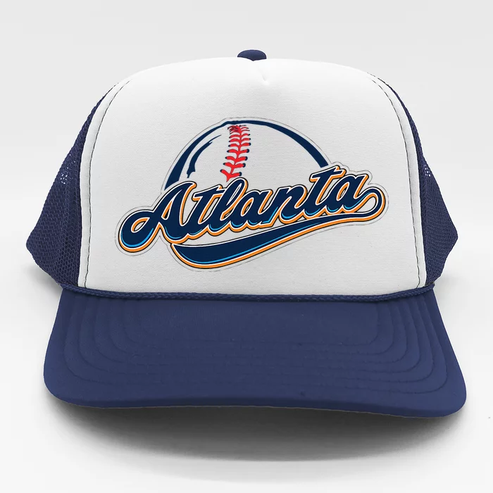 Atlanta 2023 Baseball Lovers Trucker Hat