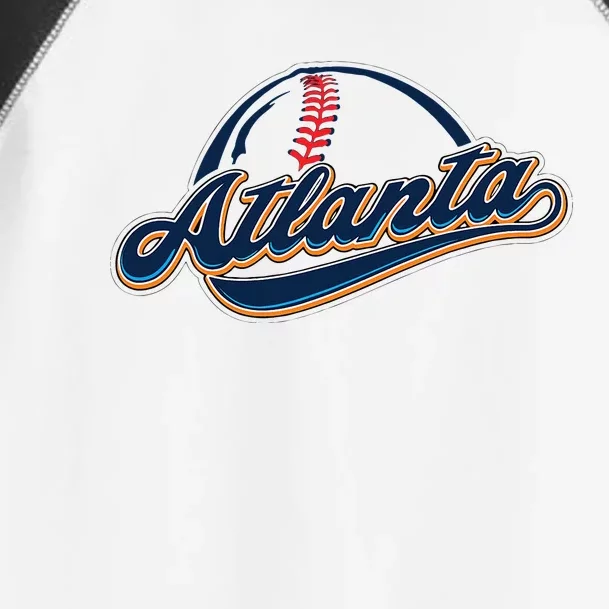 Atlanta 2023 Baseball Lovers Toddler Fine Jersey T-Shirt