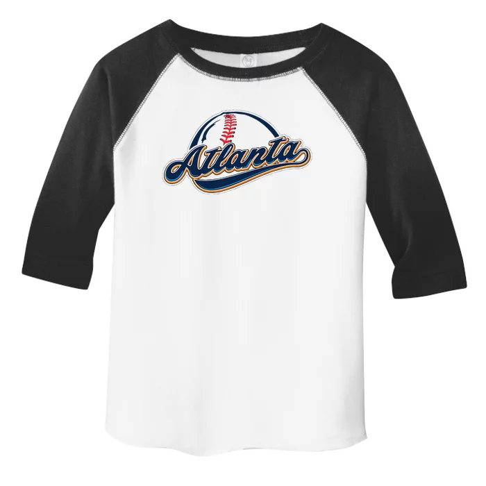 Atlanta 2024 Baseball Lovers Toddler Fine Jersey T-Shirt