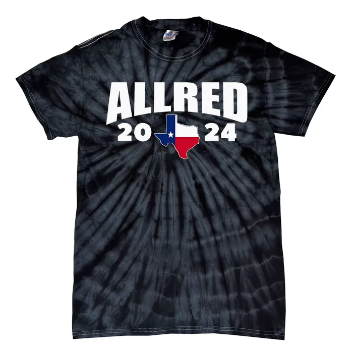 Allred 2024 For Senate Texas Tie-Dye T-Shirt