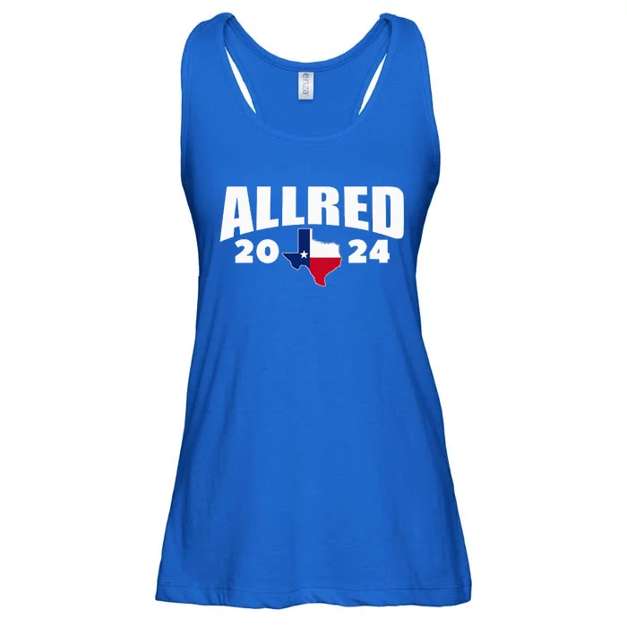 Allred 2024 For Senate Texas Ladies Essential Flowy Tank