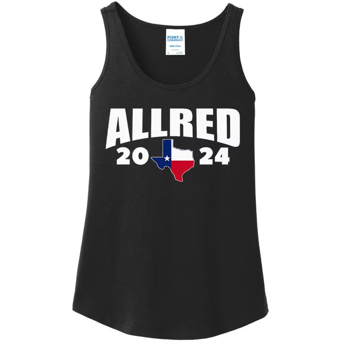 Allred 2024 For Senate Texas Ladies Essential Tank