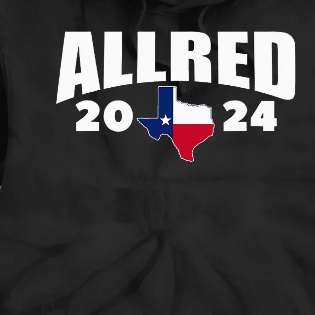 Allred 2024 For Senate Texas Tie Dye Hoodie