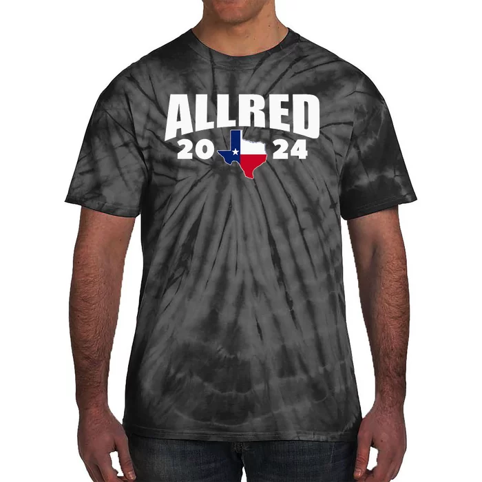 Allred 2024 For Senate Texas Tie-Dye T-Shirt