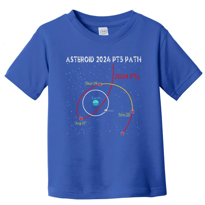 Asteroid 2024 Pt5 Path Mini Moon Dates Space Toddler T-Shirt