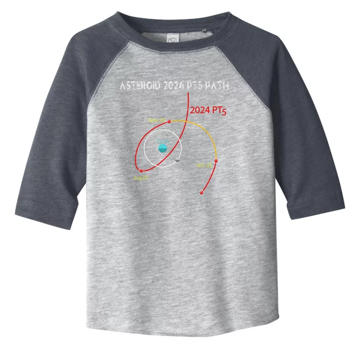 Asteroid 2024 Pt5 Path Mini Moon Dates Space Toddler Fine Jersey T-Shirt