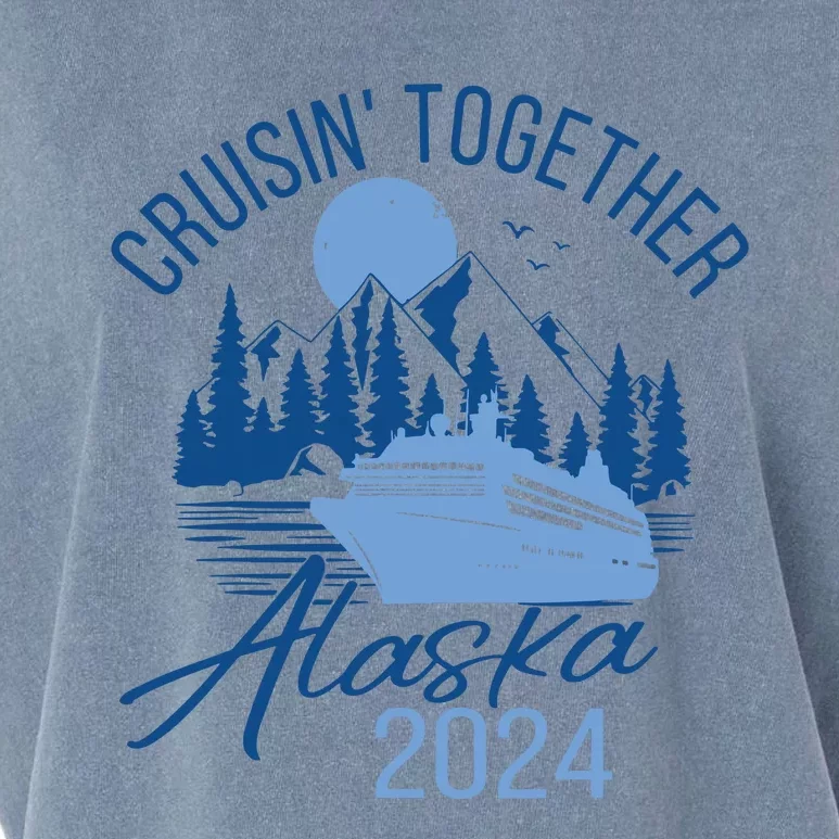 Alaska 2024 Trip Garment-Dyed Women's Muscle Tee