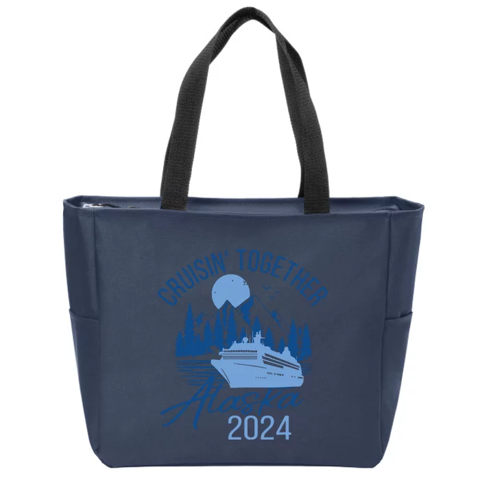 Alaska 2024 Trip Zip Tote Bag