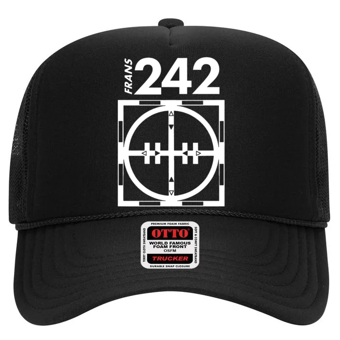 Another 242 T 4 Frans High Crown Mesh Trucker Hat