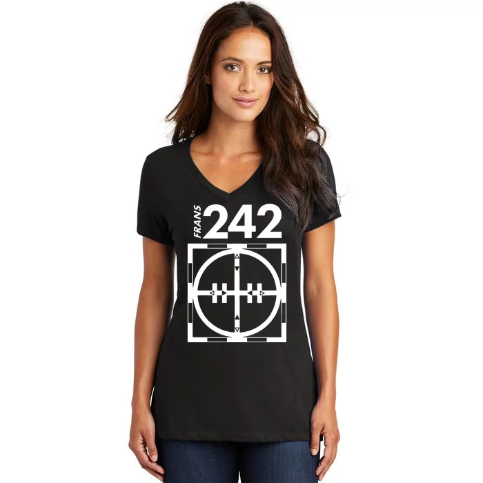 Another 242 T 4 Frans Women's V-Neck T-Shirt