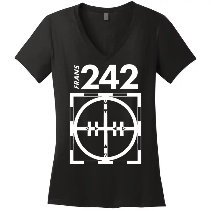 Another 242 T 4 Frans Women's V-Neck T-Shirt