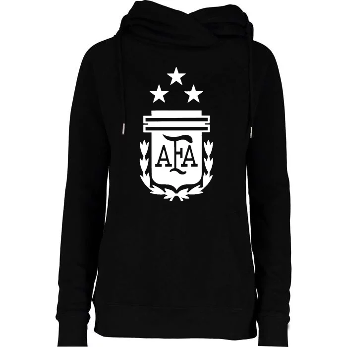 Argentina 3 Stars Argentinian Flag Three Stars Argentina Hoodie Womens Funnel Neck Pullover Hood