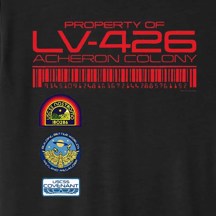 Alien 45th Anniversary Property Of Lv426 Acheron Colony ChromaSoft Performance T-Shirt