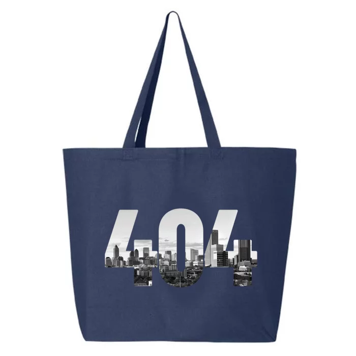 Atlanta 404 Area Code Skyline Atl Georgia Vintage Funny Gift 25L Jumbo Tote