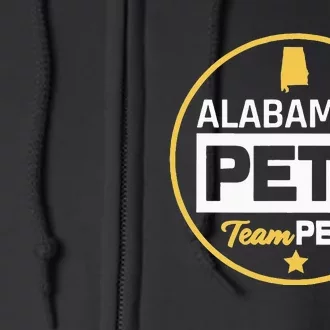 Alabama 4 Pete Team Pete Buttigieg Full Zip Hoodie