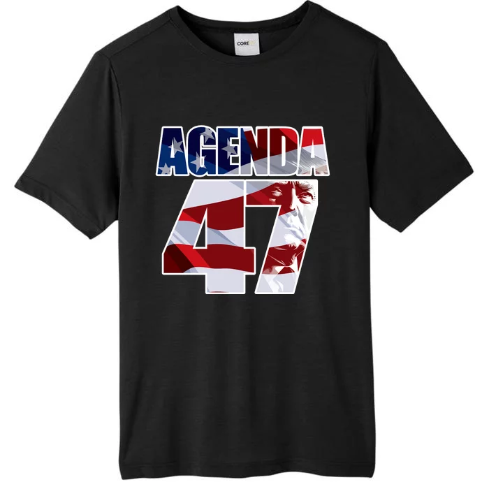 Agenda 47 Patriotic Trump Re Election Campaign Design ChromaSoft Performance T-Shirt