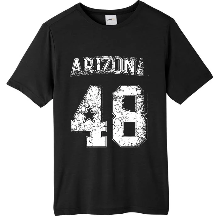 Arizona 48th State Arizonian Family Home Vintage Distressed ChromaSoft Performance T-Shirt