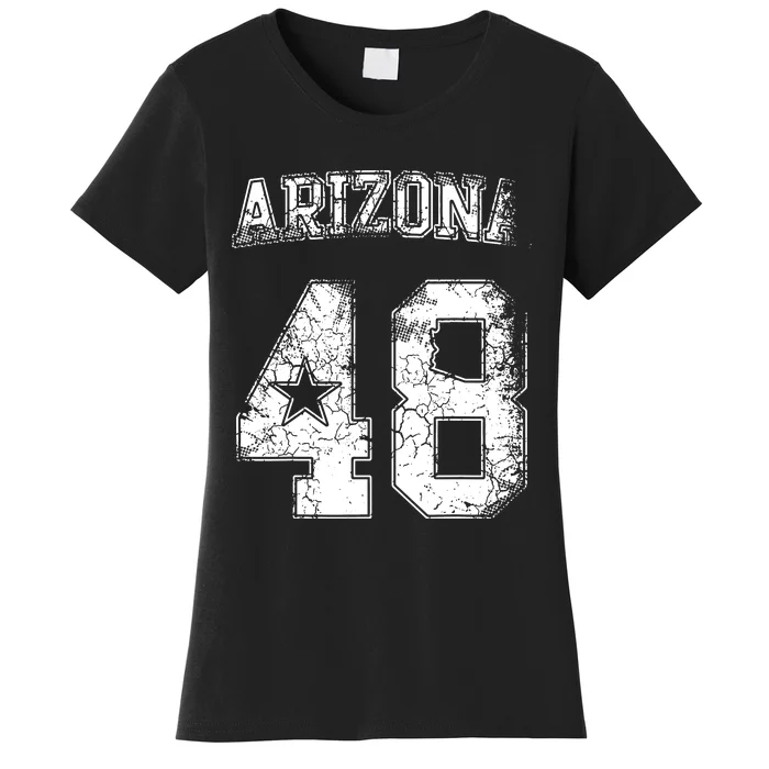 Arizona 48th State Arizonian Family Home Vintage Distressed Women's T-Shirt