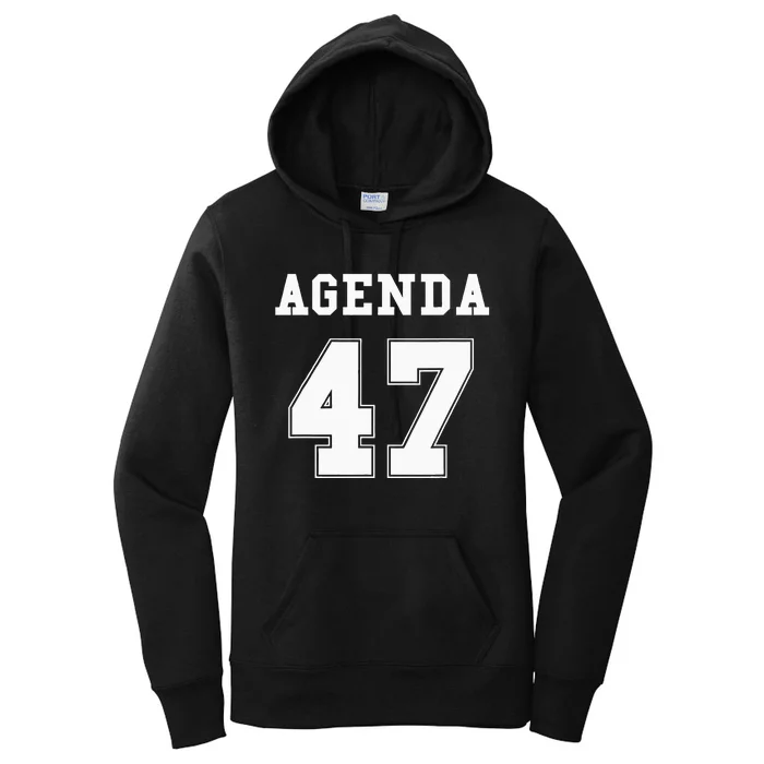 Agenda 47 Trump 2024 Policy Team Style Women's Pullover Hoodie