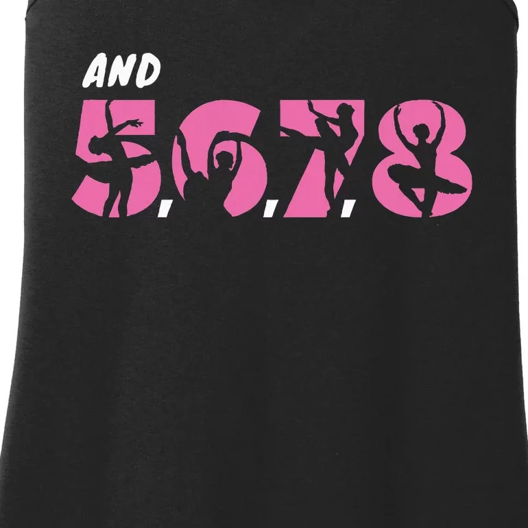 And 5 6 7 8 Dance Ballet Ladies Essential Tank