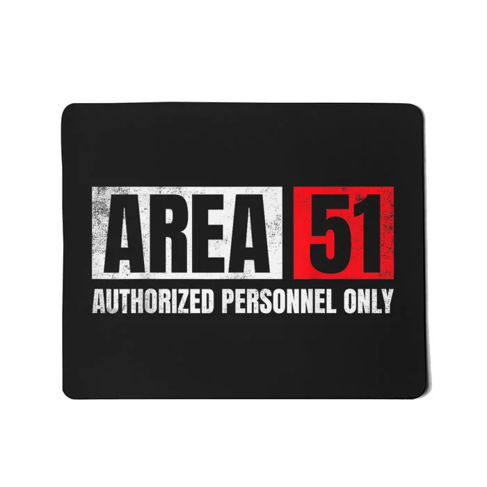 Area 51 Authorized Mousepad