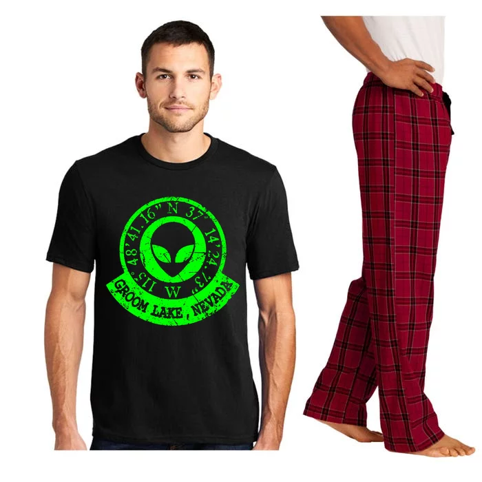 Area 51 Coordinates Pajama Set