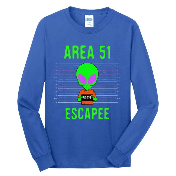 Area 51 Escapee Funny Alien Halloween Costume Tall Long Sleeve T-Shirt