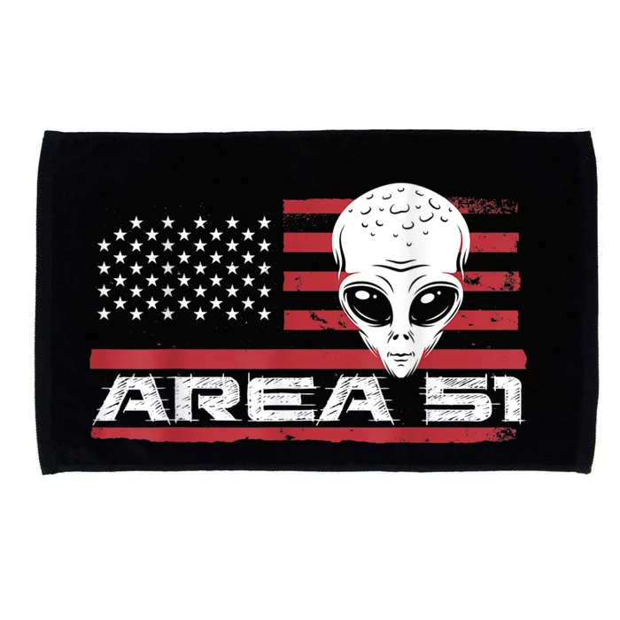 AREA 51 They Can't Stop Us All For Alien Believers Microfiber Hand Towel