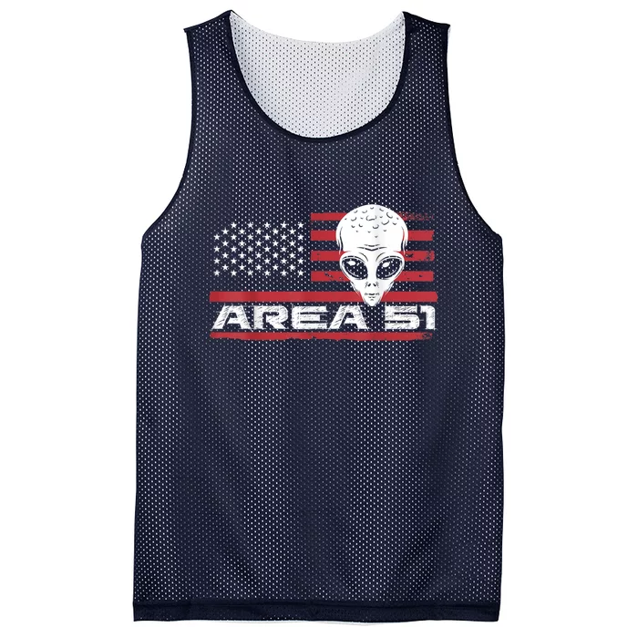 AREA 51 They Can't Stop Us All For Alien Believers Mesh Reversible Basketball Jersey Tank