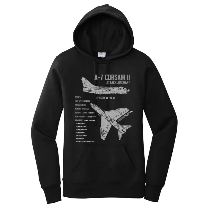 A 7 Corsair II Women's Pullover Hoodie