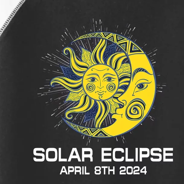 Apri 8th 2024 Total Solar Eclipse 2024 Toddler Fine Jersey T-Shirt