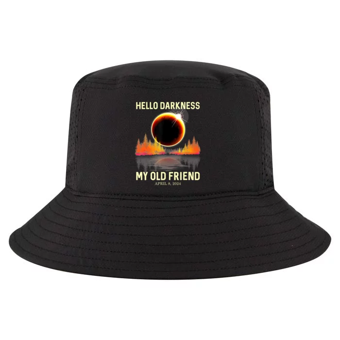 April 8 2024 Hello Darkness My Old Friend Eclipse Cool Comfort Performance Bucket Hat