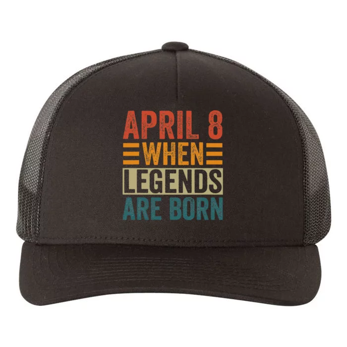 April 8 Birthday Solar Eclipse Yupoong Adult 5-Panel Trucker Hat