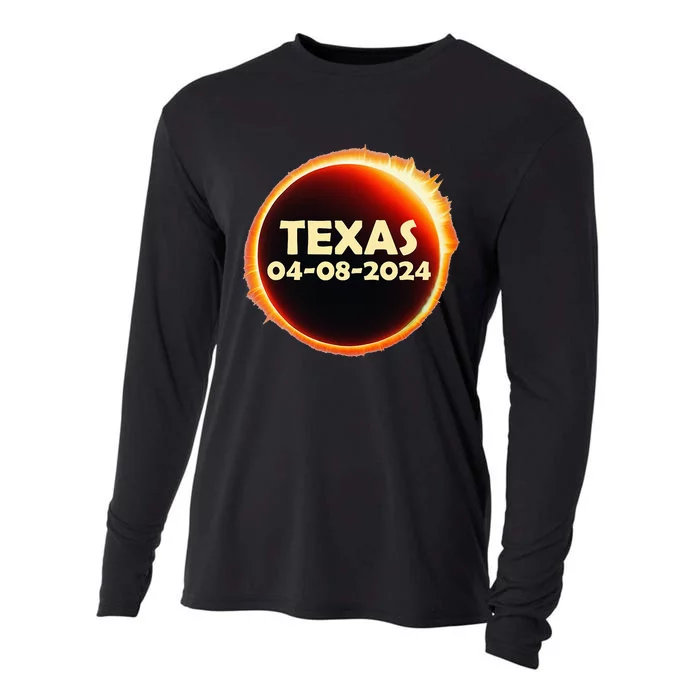 April 8 Totality Texas Cooling Performance Long Sleeve Crew