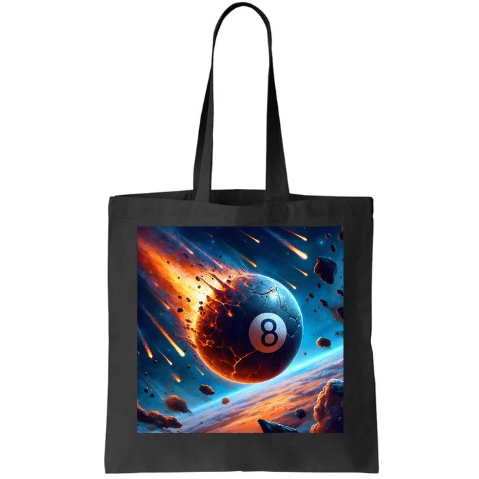 Apophis 99942 Impact 2029 Awakening 8 Ball Billiard Apophis Tote Bag