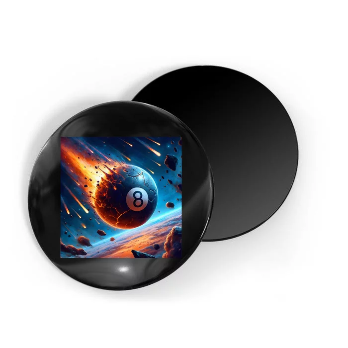 Apophis 99942 Impact 2029 Awakening 8 Ball Billiard Apophis Magnet