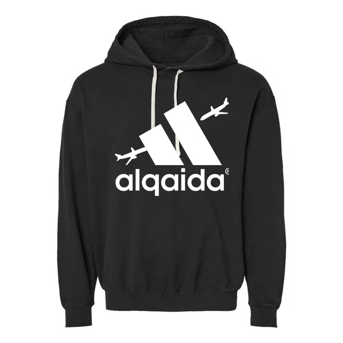 Alqaida 911 September 11th Garment-Dyed Fleece Hoodie