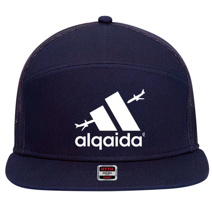 Alqaida 911 September 11th 7 Panel Mesh Trucker Snapback Hat